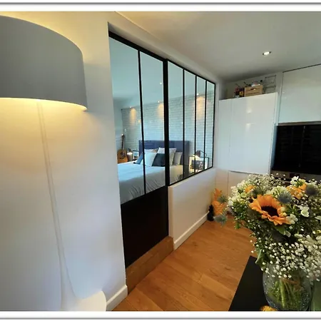 Appartamento Charm, Confort, Facing Tour Eiffel Near Seine River Wifi 4 P *