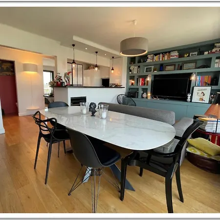 Charm, Confort, Facing Tour Eiffel Near Seine River Wifi 4 P Appartamento