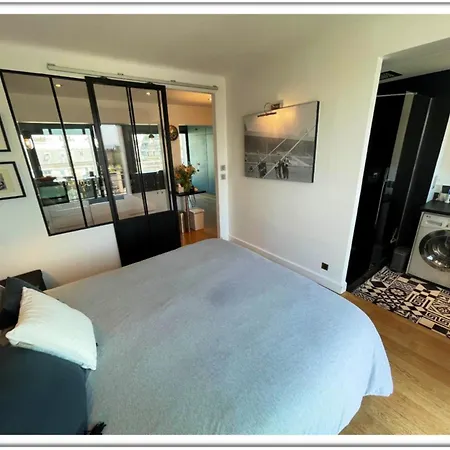 Apartment Charm, Confort, Facing Tour Eiffel Near Seine River Wifi 4 P *